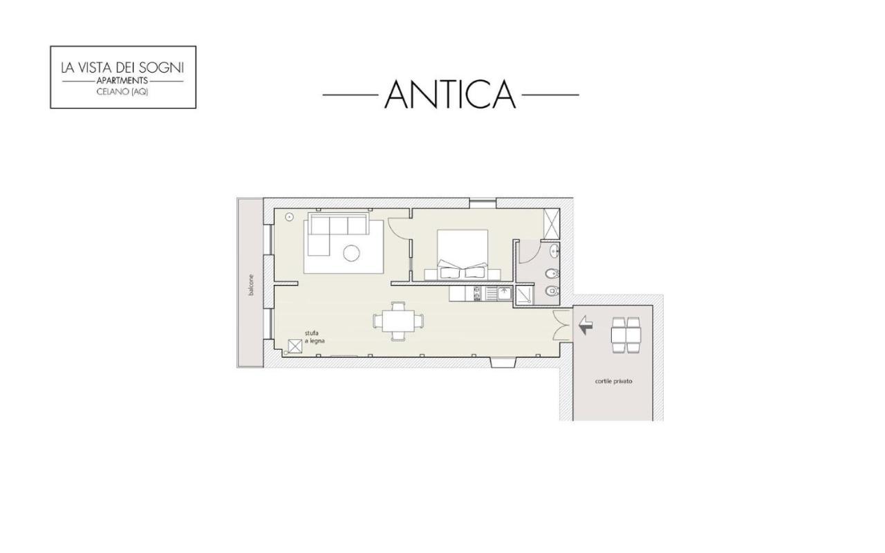 Lavistadeisogni Antica Селано Экстерьер фото